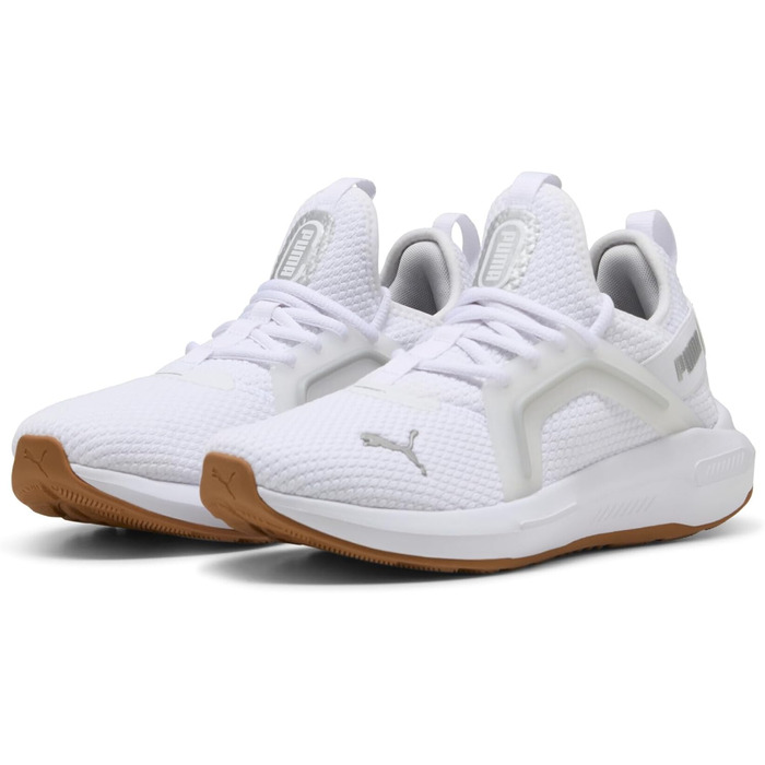 Жіночі кросівки PUMA Softride Enzo 5 для бігу, білий, сріблястий, чорний, металік (37.5 EU)