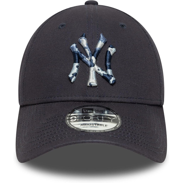Кепка бейсболка New Era 9Forty Yankees #37276, регульована, чорна