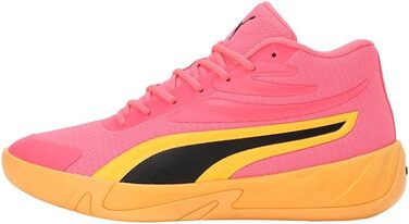 Кросівки PUMA Court Pro для чоловіків, баскетбольні, біло-чорні (46 EU, помаранчевий)