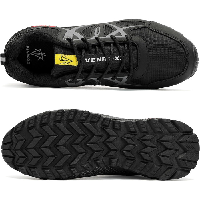 Чоловічі трекінгові кросівки для трейлраннінгу. Легкі, дихаючі, з антиковзкою підошвою. Розміри 39-48, чорний колір.