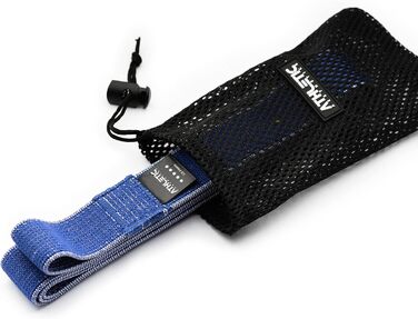 Преміум еластичні стрічки для фітнесу Athletic Aesthetics (5 шт., 35-60 кг) + сумка та відеокурс