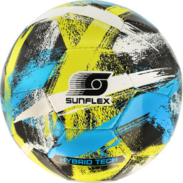 М'ячі Sunflex® для спорту: футбол та волейбол | Ідеальні для активного відпочинку | Розмір 5 для турнірів | Підходять для залу, пляжу, газону, вулиці та парку | Ручна робота, висока якість, сучасний дизайн (футбольний ефект Scratch)