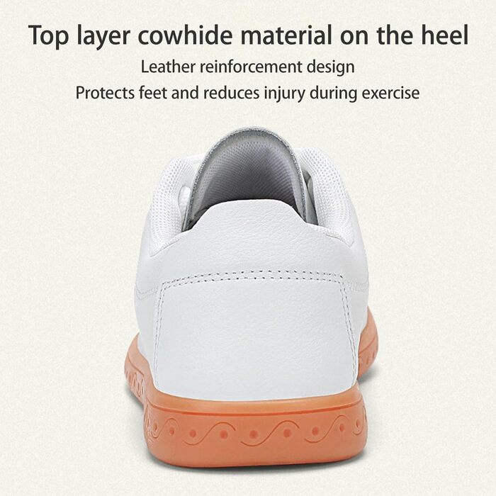 Бойові черевики для тай-чі з шкіри, зносостійкі, неслизькі, дихаючі, з підкладкою для літніх людей, молоді, ранкової гімнастики, розмір 38 EU, білі