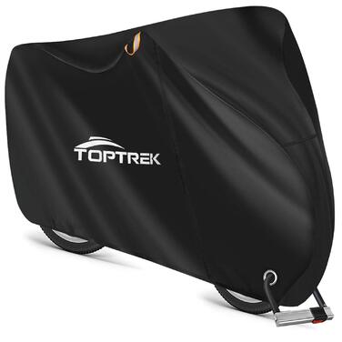 Водонепроникний чохол для велосипеда Toptrek 210D Oxford, захисний покривало від сонця та дощу з герметичними швами, 200 x 110 x 70 см