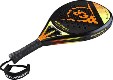 Падель ракетка Dunlop Inferno Carbon Extreme, жовто-помаранчева