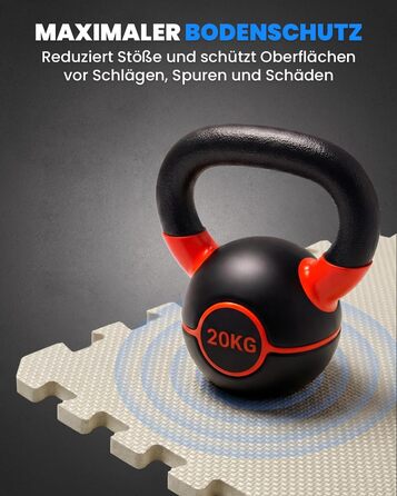 Набір захисних пазл-килимків для підлоги unycos (12/20/28 шт), 30x30x1 см, протиковзкі мати для тренажерного залу, фітнесу та йоги, водонепроникні, білі