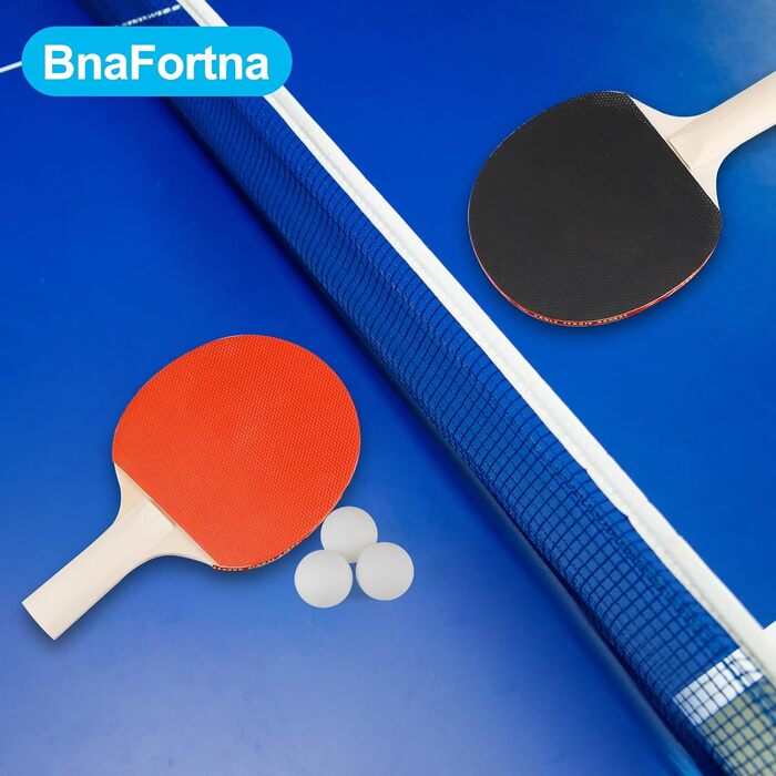 Набір для настільного тенісу: стіл, сітка, 2 ракетки, 3 м'ячі, сумка