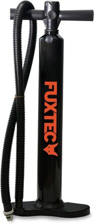 Надувна SUP-дошка Fuxtec 320×81×15 см з 3 плавниками, набір для сапсерфінгу, туристична, до 150 кг, з рюкзаком