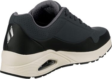 Чоловічі кросівки Skechers UNO Timeline - сірий/чорний, 45 EU, Durabuck