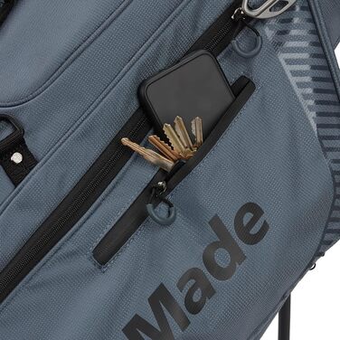 Сумка для гольфу TaylorMade Pro Stand & Cart Bag Charcoal - сумка для гольфу з підставкою, сіра