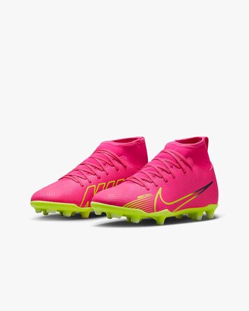 Дитячі футбольні бутси Nike Superfly 9 Club FG/MG для дітей, рожевий, розмір 32 EU