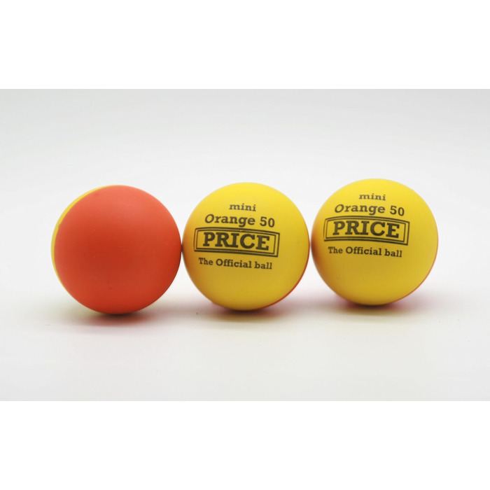 М'яч для сквошу Price's Mini Squash WSF, стандарт, 12 шт., вироблено у Великій Британії