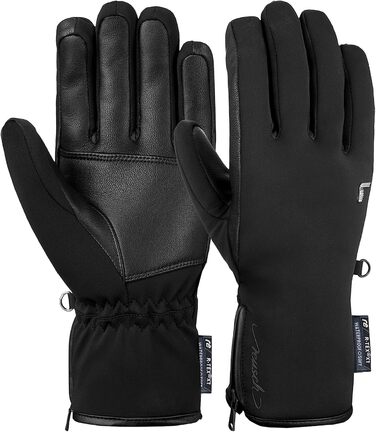 Жіночі рукавички Reusch Tiffany R-tex Xt, дуже теплі, водонепроникні, дихаючі, чорні, розмір 8.5