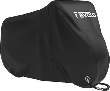 Водонепроникний чохол для велосипеда Favoto 200x70x110 см, 210D Oxford, чорний