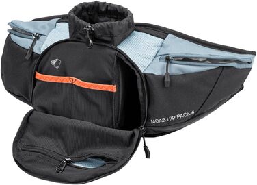 Поясна сумка VAUDE Moab Hip Pack 4 Nordic Blue, універсальна, для спорту та активного відпочинку