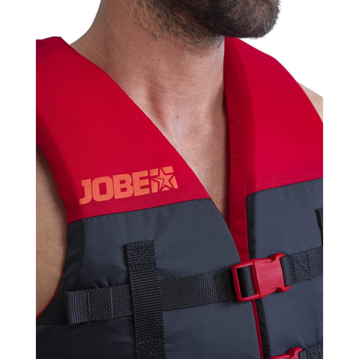 Рятувальний жилет Jobe Dual червоний, універсальний для водних видів спорту
