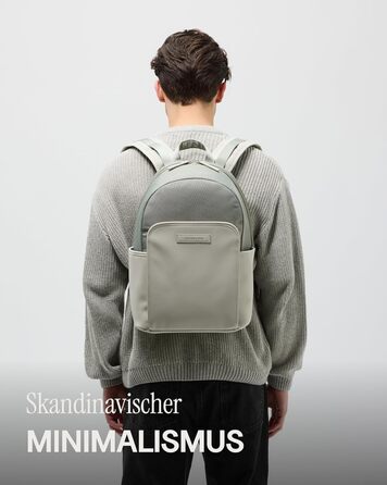 Рюкзак Kapten & Son Aalborg 12 л для ноутбука 12'' – універсальний міський рюкзак для жінок і чоловіків, ідеальний для подорожей, роботи та навчання