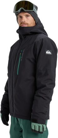 Жилет Quiksilver Titano Herren (Чоловічий) Alond, Чорний (M)