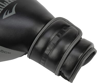 Боксерські рукавички Everlast Powerlock 2R 16oz чорні, універсальні для дорослих