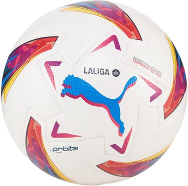 Футбольний м'яч PUMA Orbita LaLiga 1 FIFA Quality Pro, білий, розмір 5