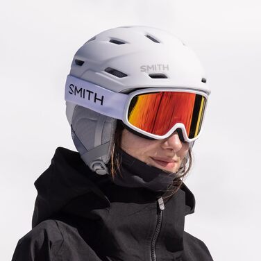 Жіночий гірськолижний шолом SMITH Mirage з технологіями Koroyd та MIPS, розмір S (51-55 см), колір Mat Black Pearl