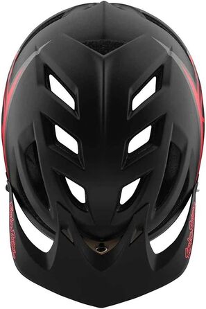 Велошолом Troy Lee Designs A1 MIPS червоний/чорний, захисний шолом для велосипеда