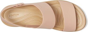 Чобочки Crocs Brooklyn Low Wedge для жінок (41/42 EU, Рожево-карамельний)