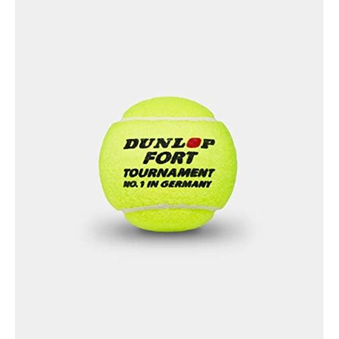 Тенісні м'ячі Dunlop Fort Tournament, 8 шт, жовті, для турнірів