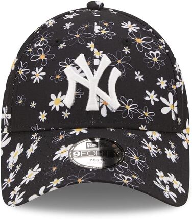 Кепка New Era 9Forty Kinder Cap - Daisy New York Yankees, чорний, 6-12 років