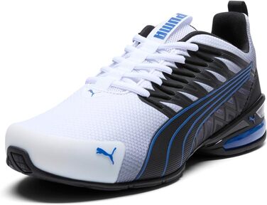 Кросівки PUMA Voltaic Evo для чоловіків (46 EU, Puma White Puma Black Clyde Royal)