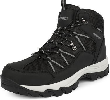 Черевики для трекінгу жіночі, туристичні черевики, трекінгові черевики, черевики для хайкінгу, чорні, 40 EU