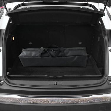 Складаний туристичний стіл Boosden 120x80 см з сумкою для пікніка, грилю та відпочинку на природі (чорний)