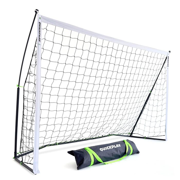 Футбол ворота QUICKPLAY KICKSTER портативні 2.4x1.2м - для дітей та дорослих, швидкозбірні, для саду та вулиці + сумка