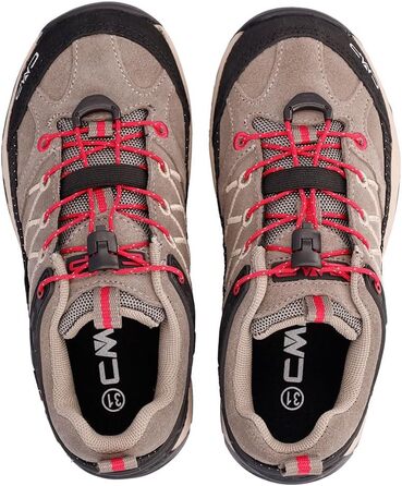 CMP Rigel - чоловічі трекінгові півчеревики для хайкінгу (3 UK, Deserto Carminio)