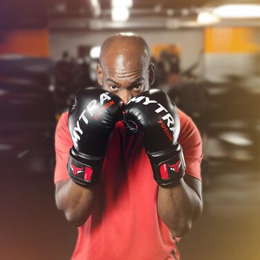 Боксерські рукавички Mytra Fusion 10-16oz для MMA, Муай Тай, кікбоксингу та спарингів, чоловічі та жіночі, тренувальні