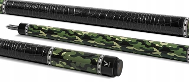 Більярдний кий Evo Cues EVO Camo Viper з шкіряним обмотом