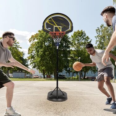 Захисний обруч для баскетбольного кільця BUMBER E-Giant Miami, сірий/чорний, унісекс, дитячий