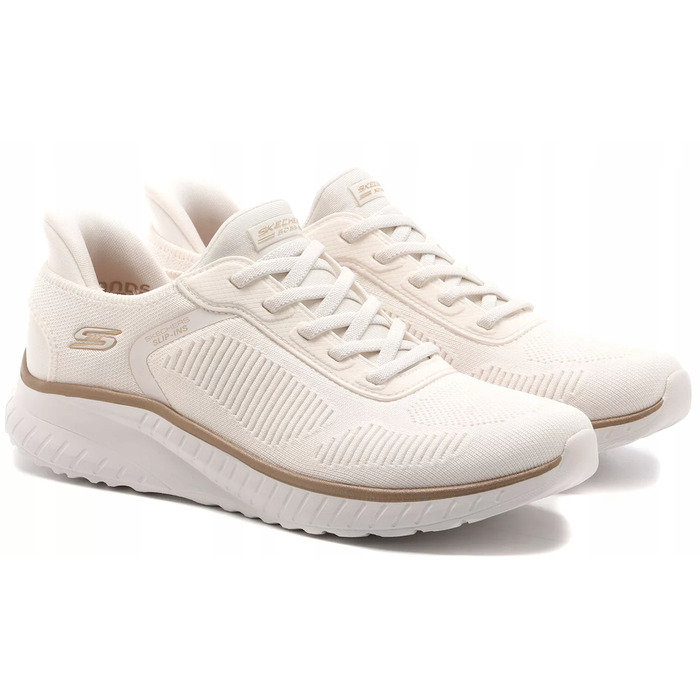 Жіночі кросівки Skechers Bobs Squad білі 117497 WTGD 39