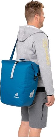 Велосумка Deuter Weybridge 25+5 л, водонепроникна, на задній багажник, Reef