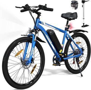 Електровелосипед COLORWAY 26'' з мотором 250W, акумулятором 36В/15А·год, спицевими колесами, для дорослих, дальність 45-100 км