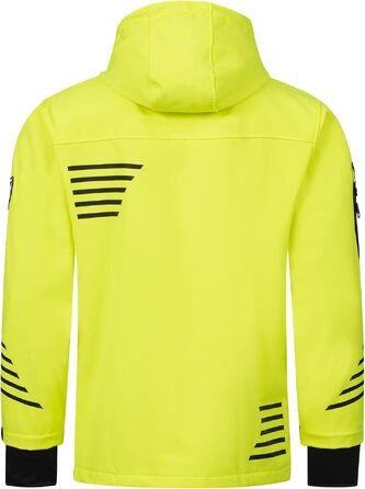 Чоловіча куртка софтшелл Rock Creek Outdoor Windbreaker H-140 S, неоново-жовта