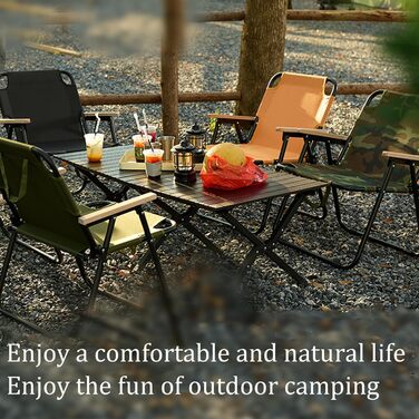 Зручний складаний стілець для кемпінгу та риболовлі TerraVibe Beige