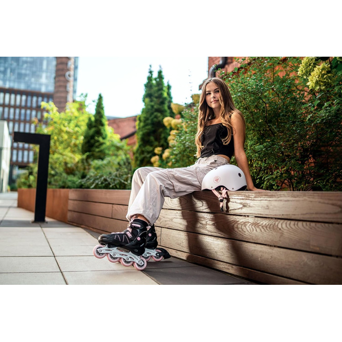 Movino Cruzer One: регульовані ролики для дітей (38-41) рожеві