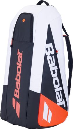 Тенісна сумка Babolat Pure Strike 4-го покоління на 6 ракеток, біло-червона