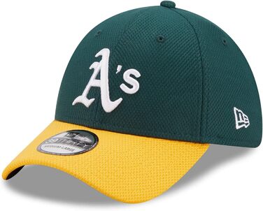 Кепка New Era Oakland Athletics MLB Diamond Era DarkGreen 39Thirty Stretch - XS