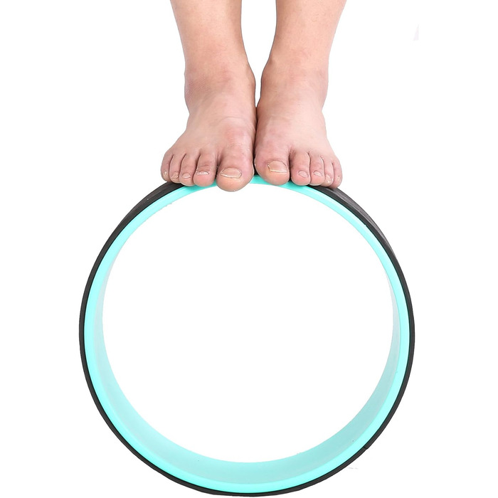 Килимок для йоги Exerz Yoga Rad 33x14 см, чорний - для пілатесу та розтяжки