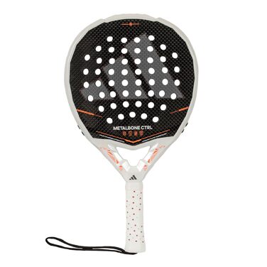 Ракетка для падел Adidas Metalbone Ctrl 2026, 500г, біла - професійна ракетка для контролю