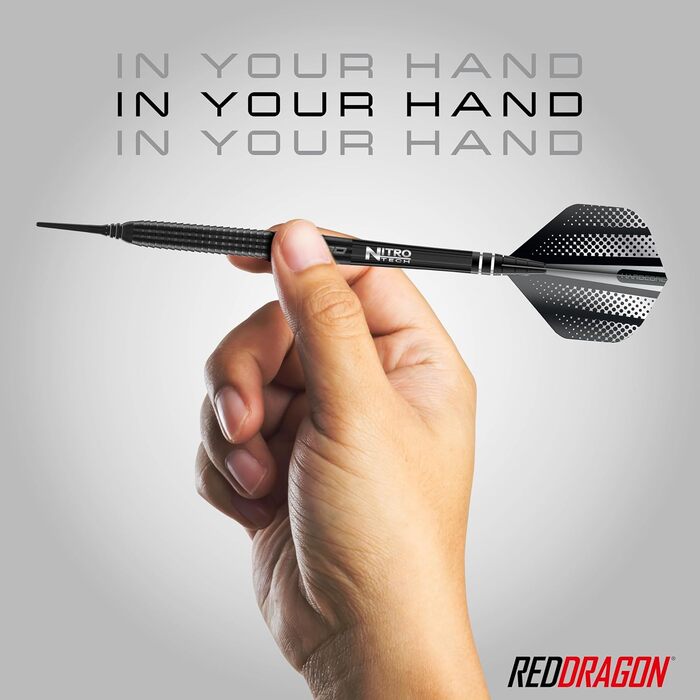 Професійні дартси Red Dragon Razor Edge Softip з вольфраму, з флайтами та шафтами