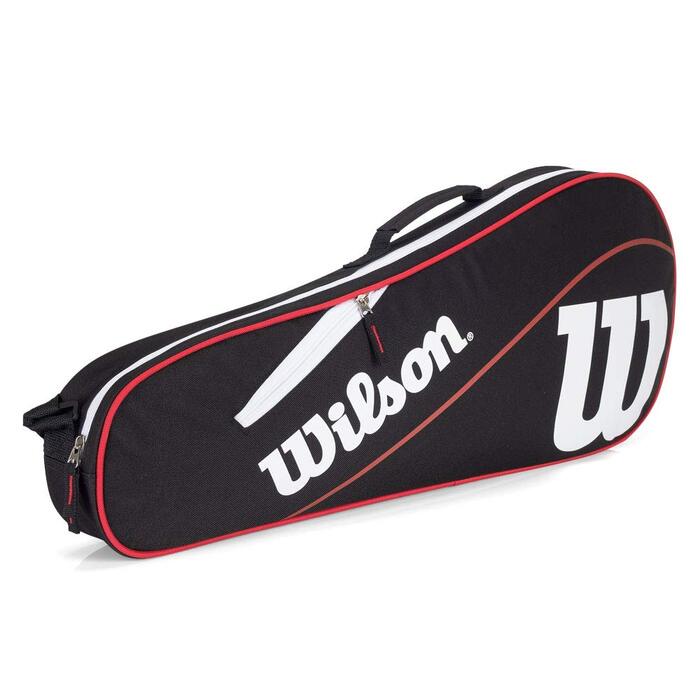 Сумка для тенісу Wilson Advantage III чорна - професійна тенісна сумка для ракет та аксесуарів
