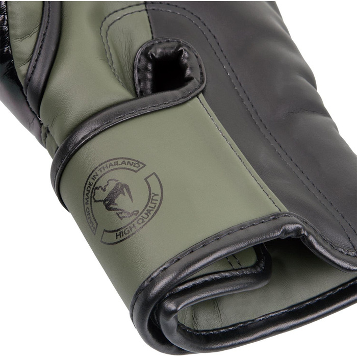 Боксерські рукавички Venum Elite Khaki/Black, 12 Oz